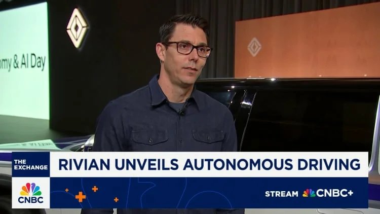 Rivians AI, autonomy impresses but not enough to offset EV concerns Rivian CEO RJ Scaringe on new AI tech autonomous driving and