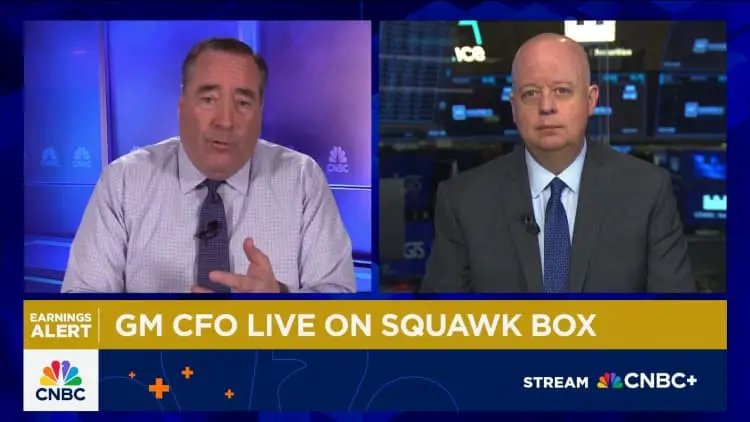 GM CFO Paul Jacobson on Q3 results impact of tariffs and EV profitability outlook